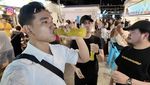 Seru! Fuji, Fadli, dan Rachel Vennya Kulineran di Pasar Malam Bangkok