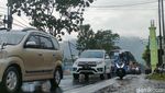 H-1 Lebaran, Limbangan Garut Diguyur Hujan
