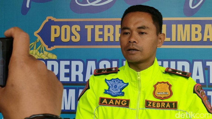 situasi hari -1 lebaran di jalur mudik Limbangan Garut