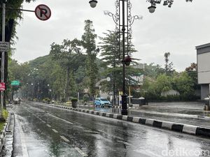Hujan dan Pagi yang Tenang di Kota Bandung Jelang Lebaran