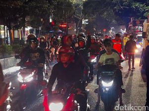 Meriahnya Malam Takbiran di Jantung Kota Cimahi