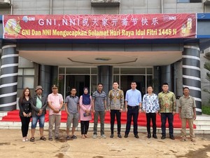 Jelang Lebaran, PT SEI, PT GNI & PT NNI Bagikan Belasan Sapi ke 12 Desa