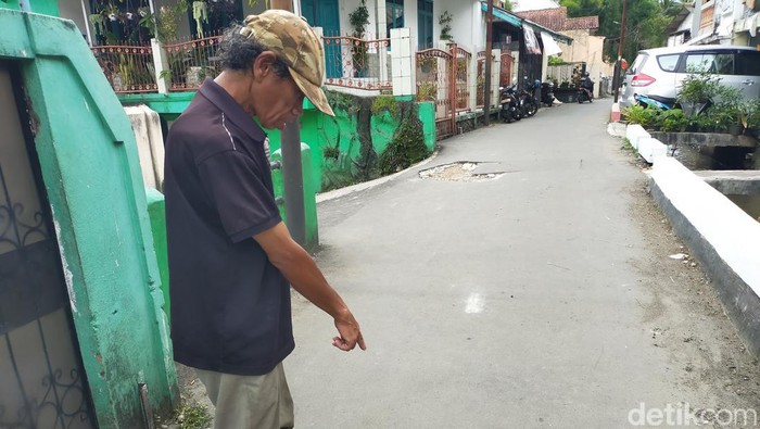 Tkp pembacokan pemuda saat membangunkan sahur