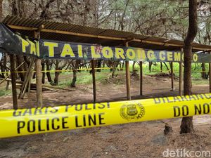 Melihat Lokasi Pembuangan Mayat Wanita Korban Pembunuhan di Pantai Lorong