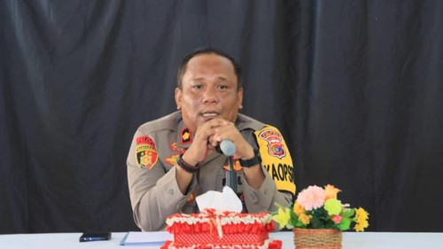 Wakapolres Manggarai Barat Kompol Libartino Silaban. (Dok. Polres Manggarai Barat)