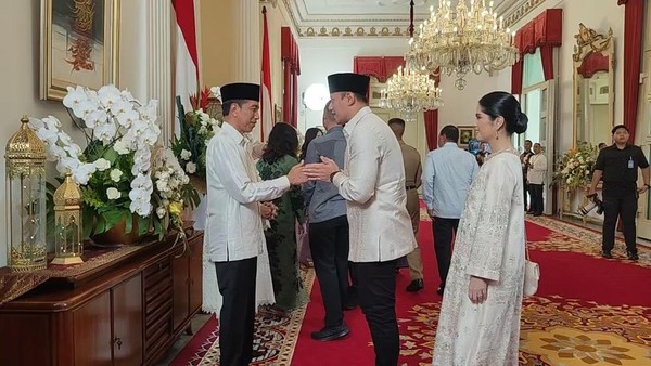 Open House Jokowi di Istana Hari Ini Mulai Pukul 9 Pagi