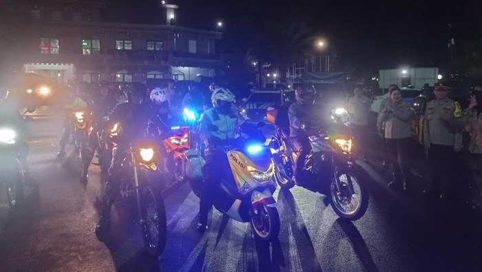 Patroli Masif 360 Personel Gabungan Amankan Jaksel Jelang Hari Raya Idulfitri