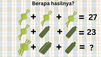 Kira-kira berapa hasil penjumlahannya? Foto: Salsa Dila Fitria Oktavianti/detikHealth