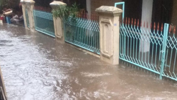 Banjir di Rawa Kuda, Cibubur, Ciracas, Jakarta Timur (Dok Istimewa)