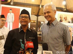 Ganjar-Mahfud Hadiri Halal Bihalal TPN