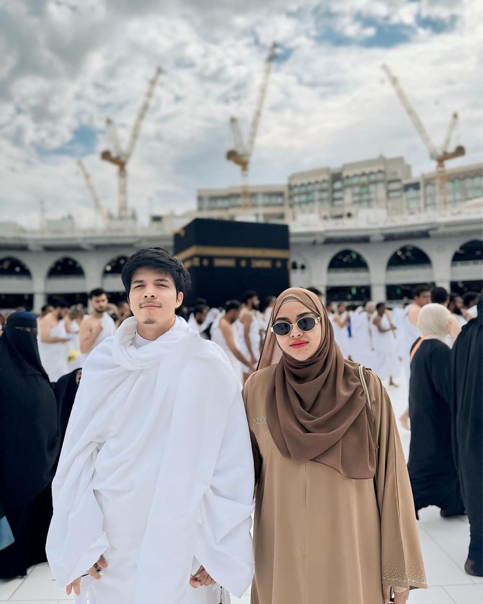 Gaya Keluarga Ashanty hingga Atta Halilintar Lebaran di Tanah Suci