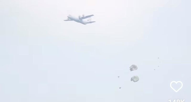 Hercules TNI kirim support ke Gaza