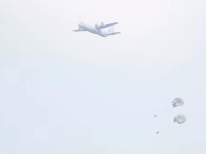 Hercules TNI kirim bantuan ke Gaza