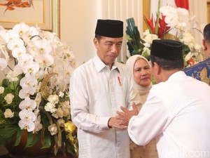 Serba-serbi Open House Lebaran Terakhir Jokowi di Istana