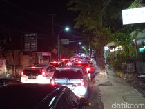 Kuta Macet Parah Saat Libur Lebaran