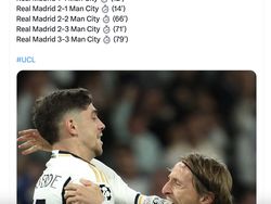Madrid vs City dan Arsenal vs Bayern Bikin Netizen Merinding
