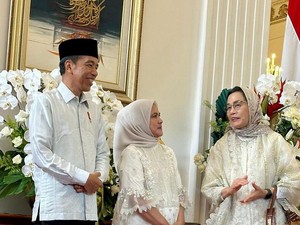 Momen Akrab Sri Mulyani Silaturahmi Lebaran dengan Jokowi dan Megawati
