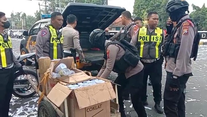 Petasan yang berhasil disita Polres Bangkalan
