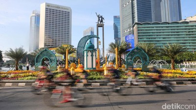 Potret Jakarta Lengang Ditinggal Warganya Mudik