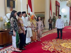 Open House Mulai, Zulhas, Budi Arie hingga BG Salami Jokowi di Istana Negara