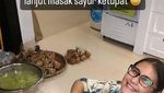 Jago Masak! Ini Momen Prilly Latuconsina ketika Masak Rendang dan Ayam Goreng