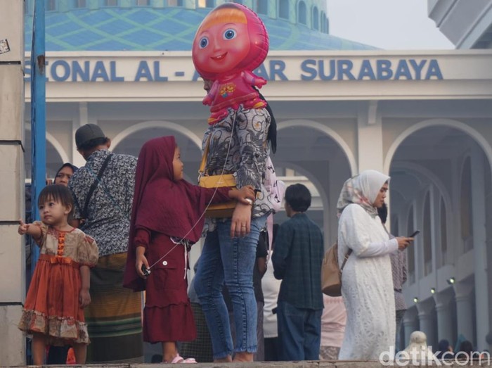 salat id masjid al akbara surabaya