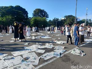 200 Petugas Kebersihan di Palembang Disiagakan Atasi Sampah Usai Salat Id