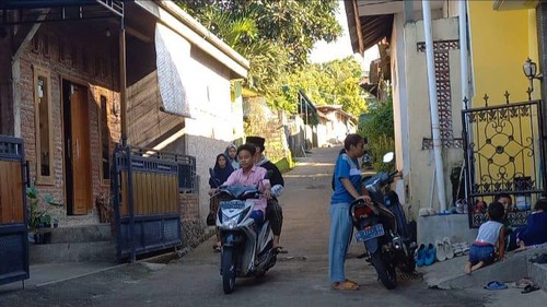 Suasana di Kampung Islam Desa Pegayaman, Minggu (24/3/2024).