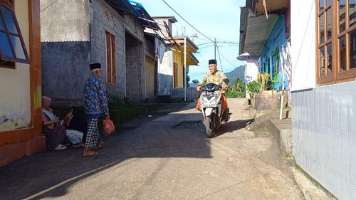 Suasana di kampung Islam Desa Pegayaman, Buleleng, Bali, Minggu (24/3/2024).