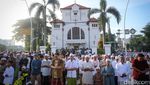 Salat Idul Fitri di Tempat-Tempat Ikonik di Indonesia