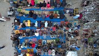 Salat Id berlangsung khusyuk dan khidmat.