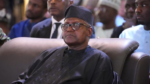 Aliko Dangote. (AP Photo/Sunday Alamba)