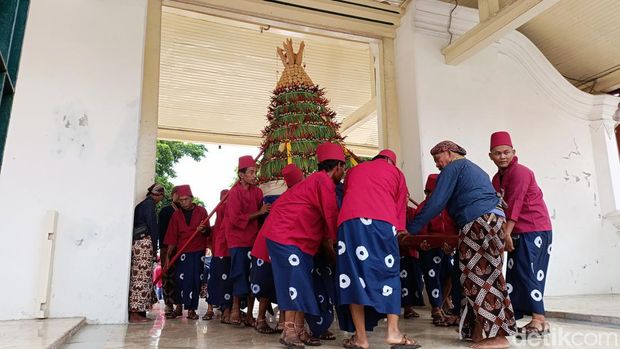 Garebeg Syawal Keraton Jogja, Kamis (11/4/2024).