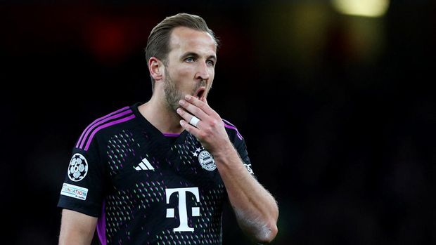 Soccer Football - Champions League - Quarter Final - First Leg - Arsenal v Bayern Munich - Emirates Stadium, London, Britain - April 9, 2024 Bayern Munich's Harry Kane Action Images via Reuters/Matthew Childs
