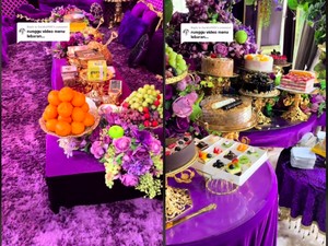 Hidangan Lebaran Tasya Farasya yang Mirip Buffet Hotel Bintang 5