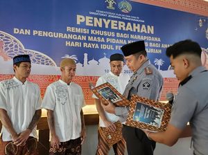 Dapat Remisi Idul Fitri, 3 Napi Lapas Bukittinggi Langsung Bebas