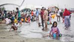 Lebaran Hari Kedua, Pantai Ancol Mulai Dipadati Pengunjung