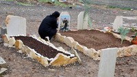 Tak seperti kebanyakan umat Islam lainnya, warga Palestina harus melewati Idul Fitri dalam suasana kalut akibat perang.