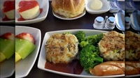 Chef Robynne Maii dari Fete, pernah berkolaborasi untuk menghidangkan makan siang dan malam yang istimewa di Hawaiian Airlines. Kualitas menunya seolah sedang makan di restoran yang terbang. Foto: Tasting Table
