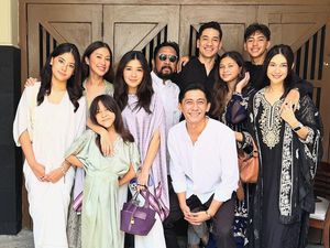 Momen Hangat Naysilla dan Nana Mirdad Rayakan Lebaran di Rumah Jamal Mirdad