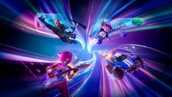 Fortnite dirilis oleh Epic Games pada tahun 2017. Game ini punya jumlah peak players hingga 5,4 juta pemain. Foto: (Epic Games).