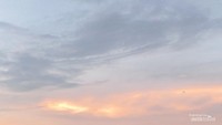 Langit senja di Tegal.