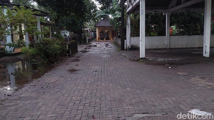 Banjir di Kecamatan Mojoroto, Kota Kediri sudah surut.