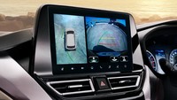 Ubran Cruiser Taisor juga punya kamera 360 untuk memudahkan pengemudi. Foto: Doc. Toyota Bharat