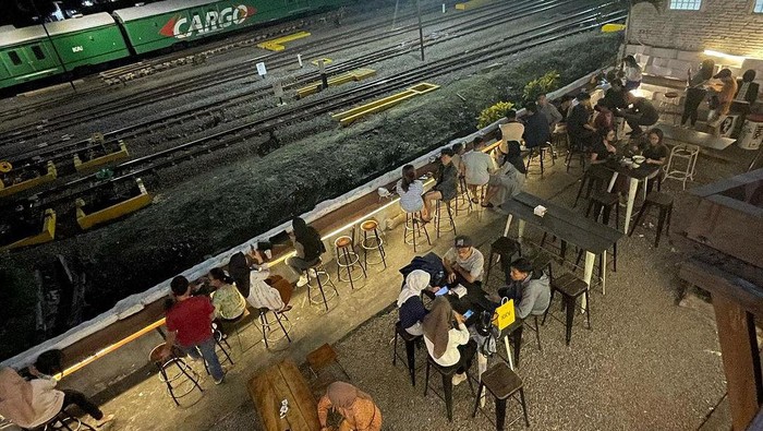 Kafe Lima Sebelas di Malang.