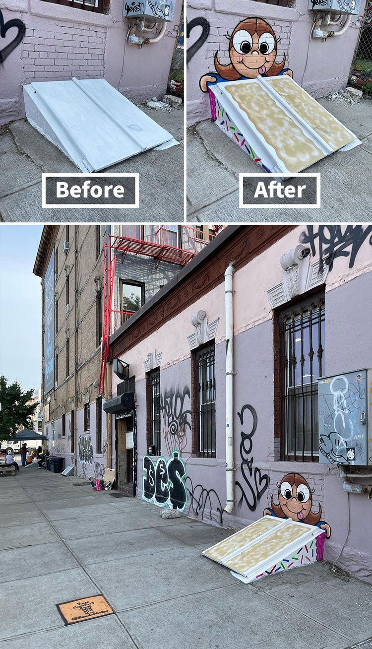 Keren! Jalanan Biasa Ini Disulap Jadi Mahakarya Super Kreatif Keren! Jalanan Biasa Ini Disulap Jadi Mahakarya Super Kreatif