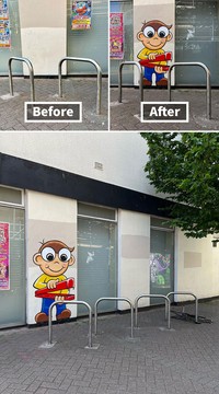 Keren! Jalanan Biasa Ini Disulap Jadi Mahakarya Super Kreatif