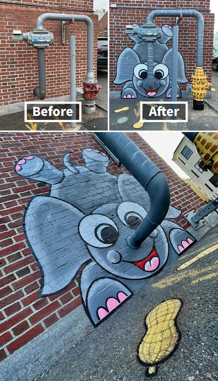 Keren! Jalanan Biasa Ini Disulap Jadi Mahakarya Super Kreatif Keren! Jalanan Biasa Ini Disulap Jadi Mahakarya Super Kreatif