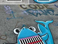 Keren! Jalanan Biasa Ini Disulap Jadi Mahakarya Super Kreatif