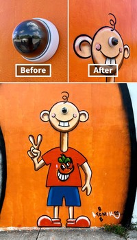 Keren! Jalanan Biasa Ini Disulap Jadi Mahakarya Super Kreatif